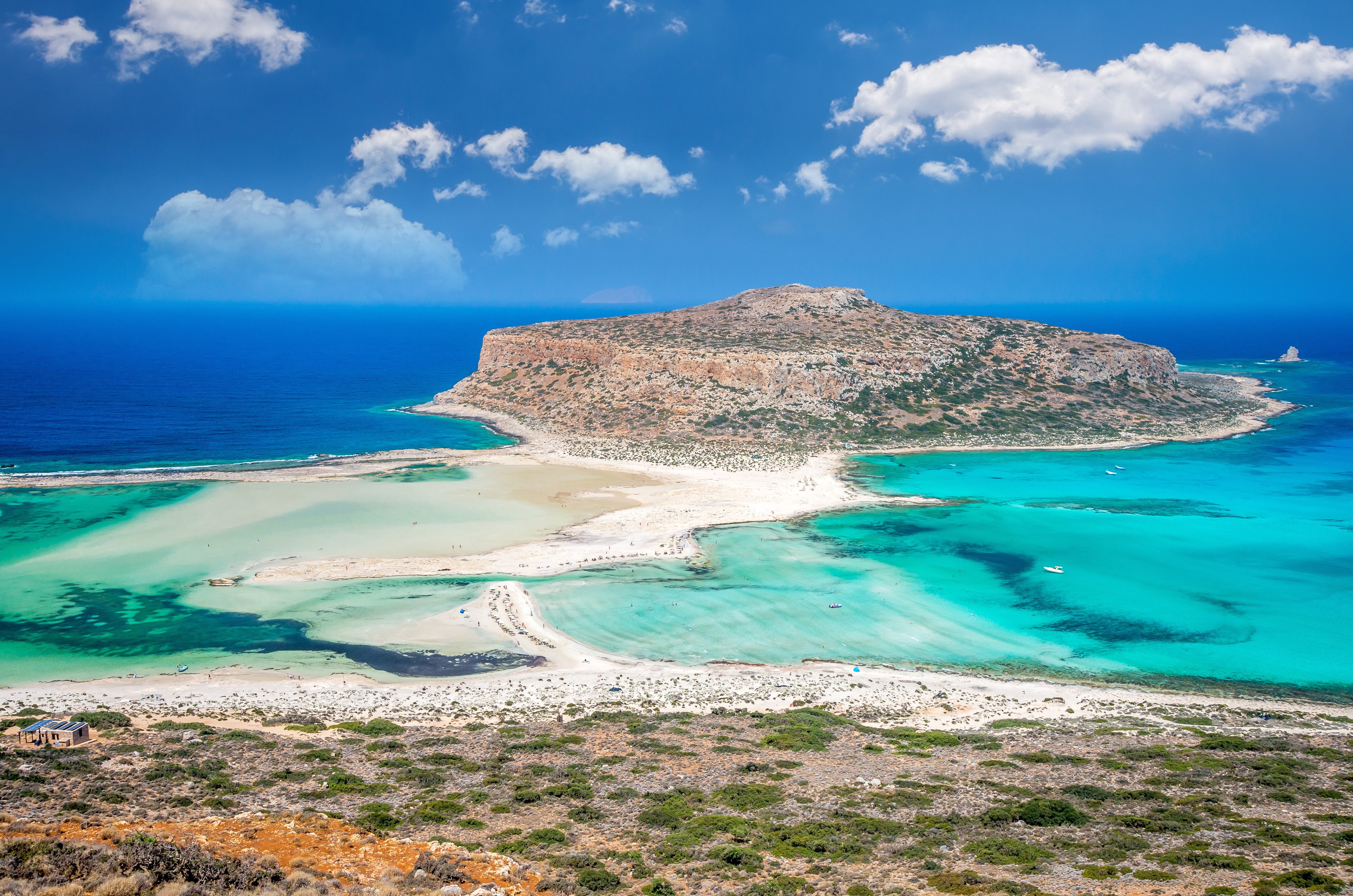 The famous Balos beach