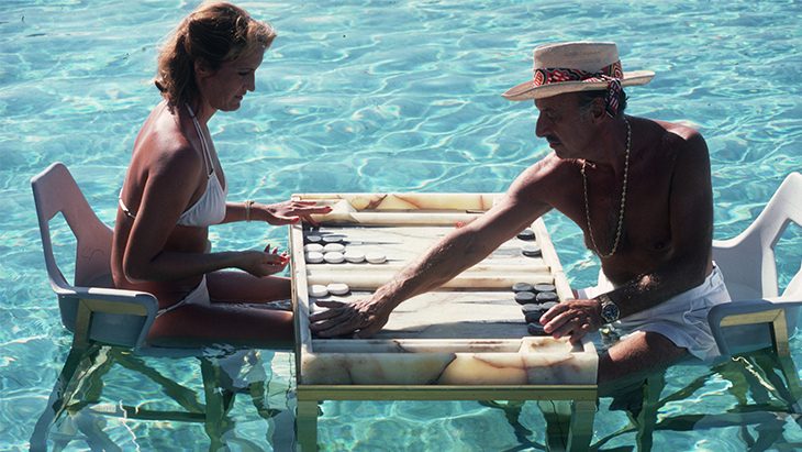 The first Slim Aarons exhibition in Greece