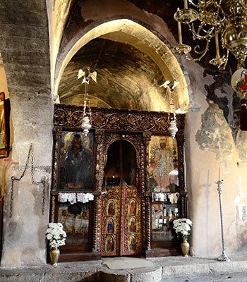 The holy temple of Panagia Kera - Kardiotissa
